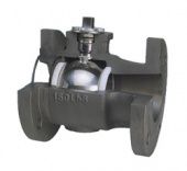 Чугунный шаровой кран Pekos P02, фланцевый