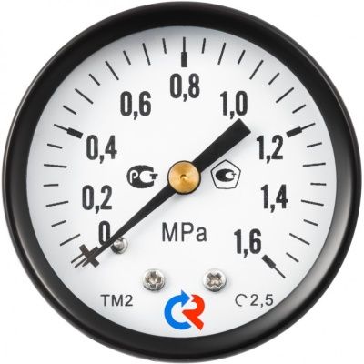 Манометр с электроконтактной приставкой, тип ТМ серия 10, подключение снизу, Росма В Томске
