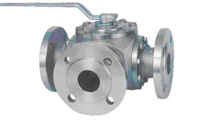 Кран шаровой трехходовой Pekos P86, фланцевый В Томске