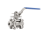 Шаровой кран ADL BV17 ISO резьбовой из нержавеющей стали В Томске