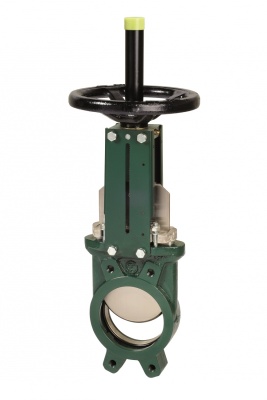 Шиберная задвижка VG3400 со штурвалом, Tecofi В Томске