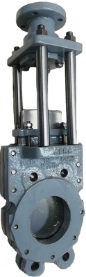 Задвижка шиберная ABRA-KV-03 с ISO фланцем / Редуктором В Томске