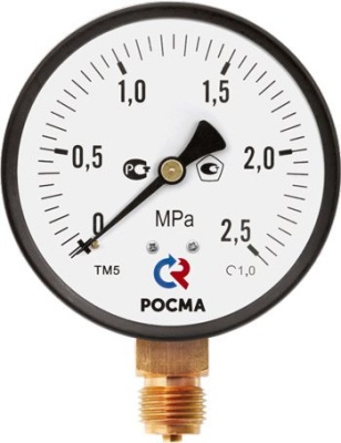 Манометр, Тип ТМ серия 10, общетехнический, с повышенным классом точности, Росма В Томске