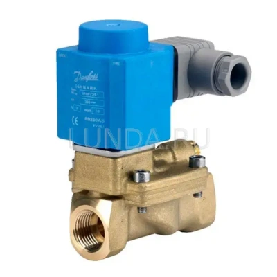 Клапан соленоидный EV220B 15-50 с сервоприводом, с катушкой, Danfoss В Томске