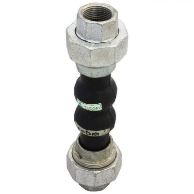 Компенсатор резиновый Tecofi DI 7140N  Ду15-50 Ру16, муфтовый В Томске